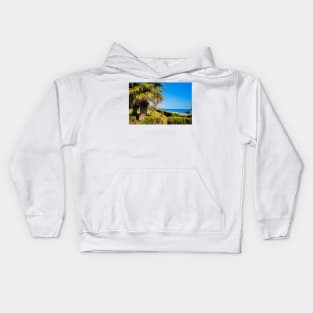 Palm trees Torrox Costa Del Sol Andalusia Costa Spain Kids Hoodie